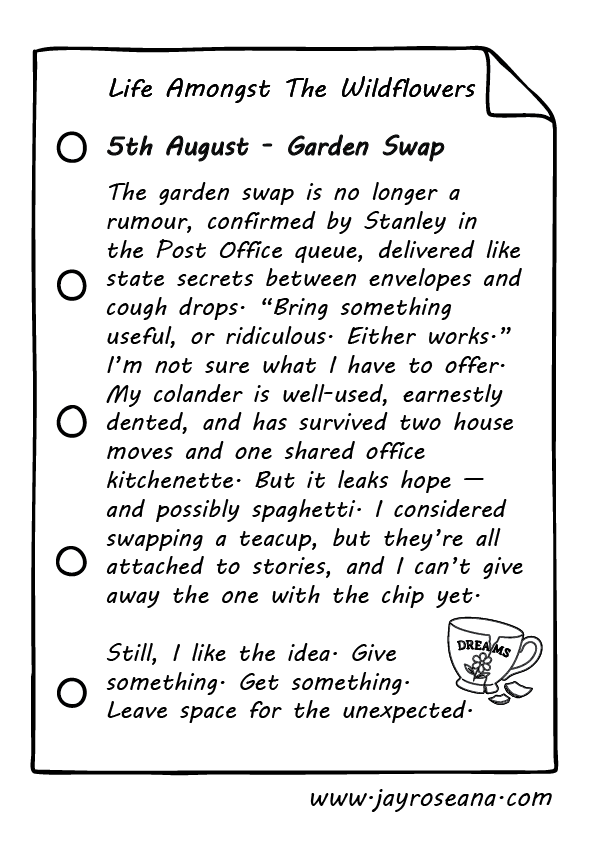 Wildflower Diary – 5th August
