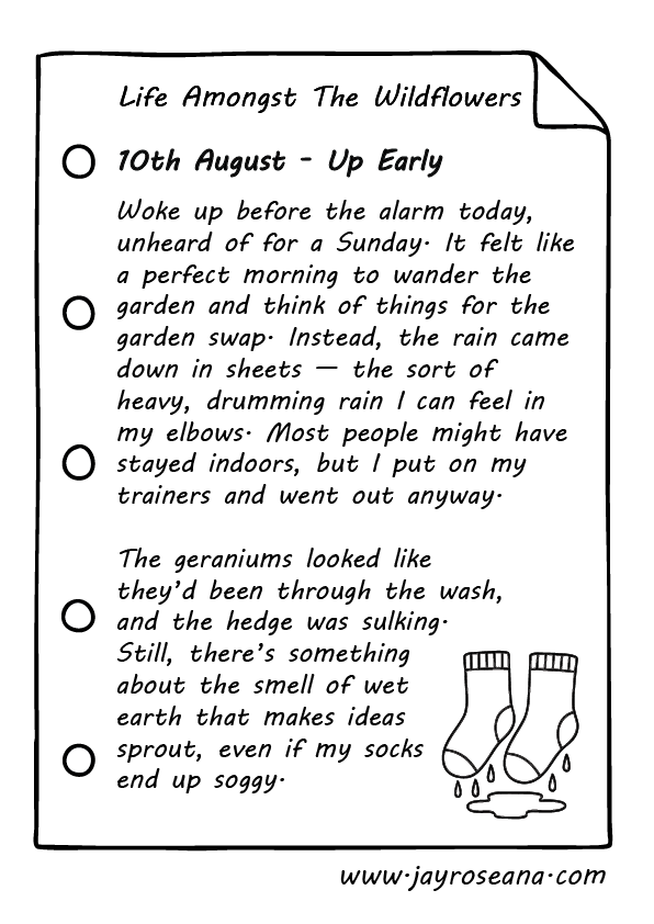 Wildflower Diary – 10th August