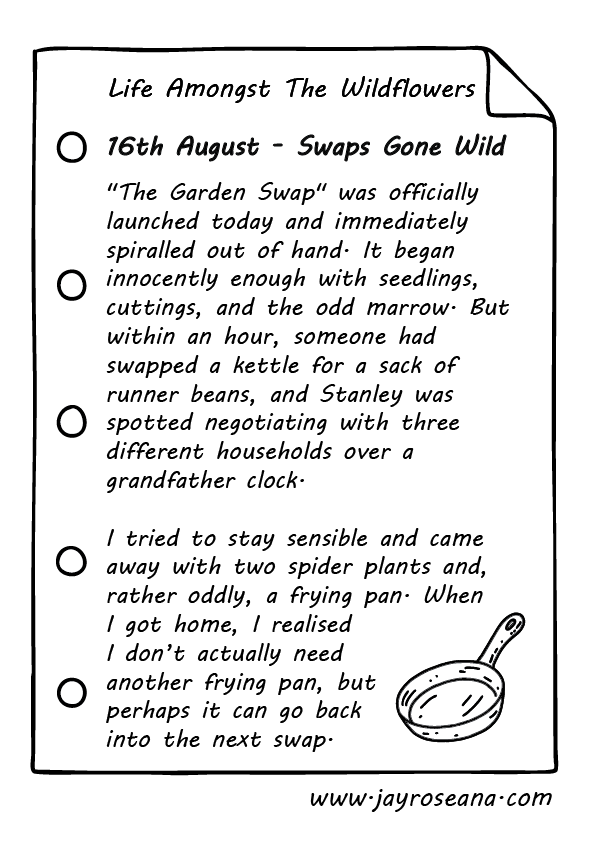 Wildflower Diary – 16th August