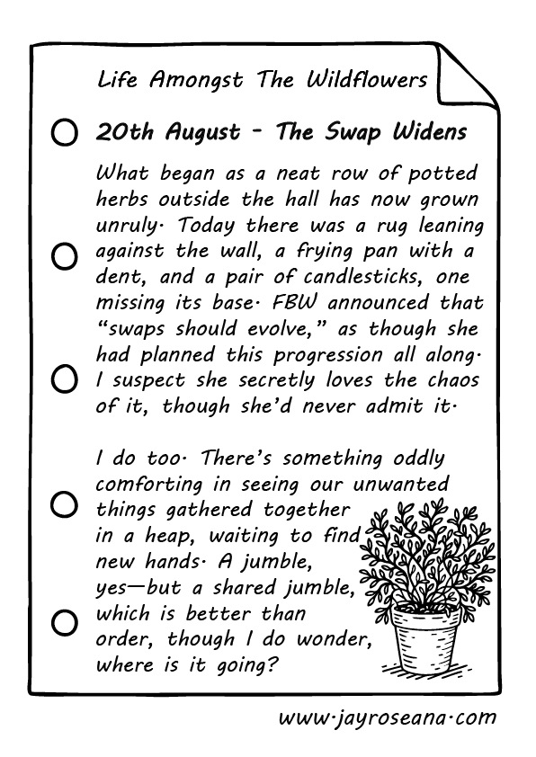 Wildflower Diary – 20th August